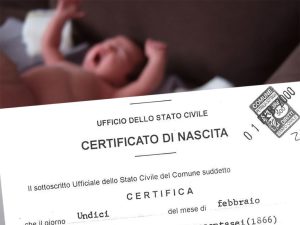 certificato di nascita